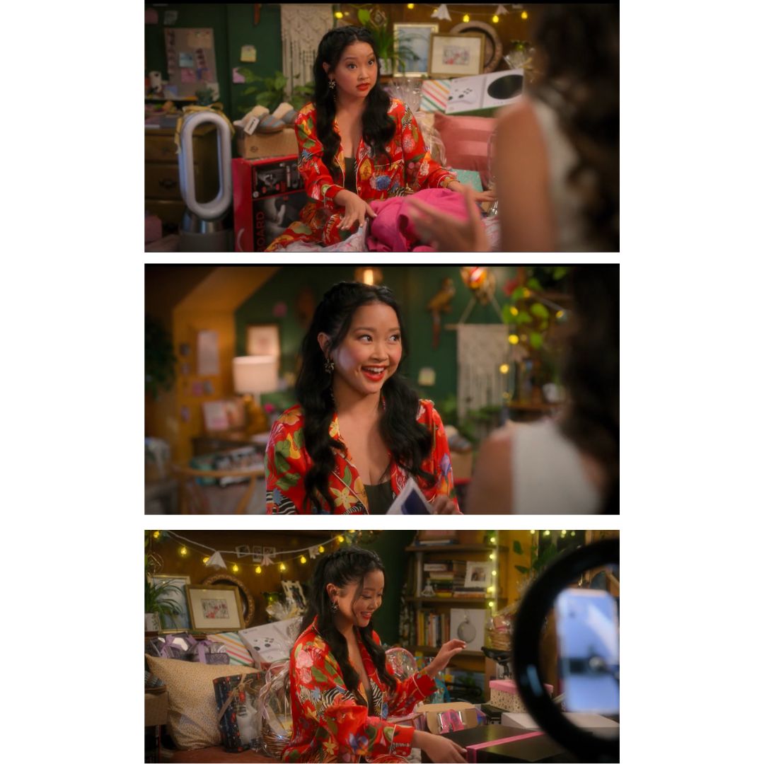 As seen on: Lana Condor in Boo, B*tch