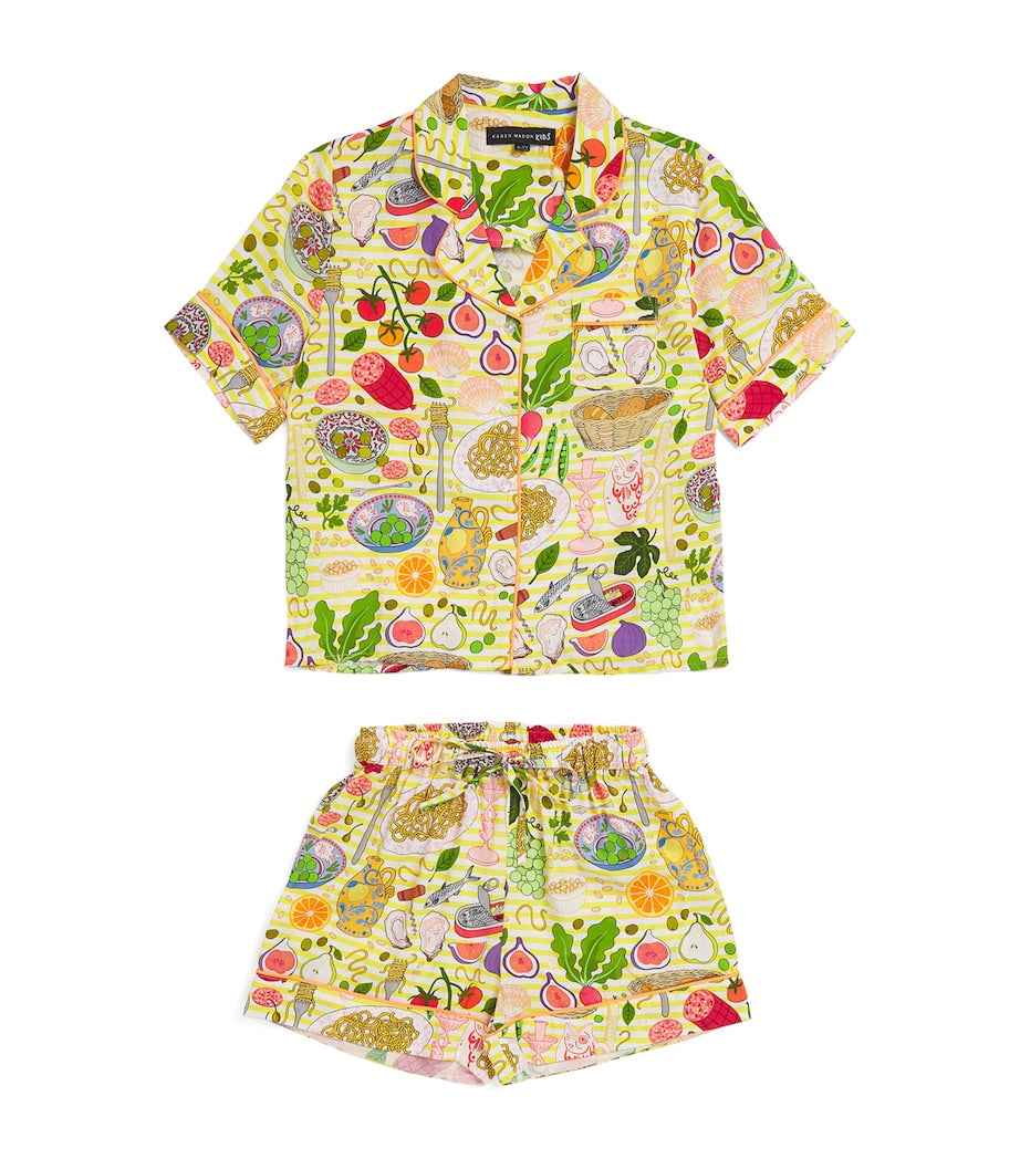 Kids Short Pyjama Set | Antipasti | Karen Mabon