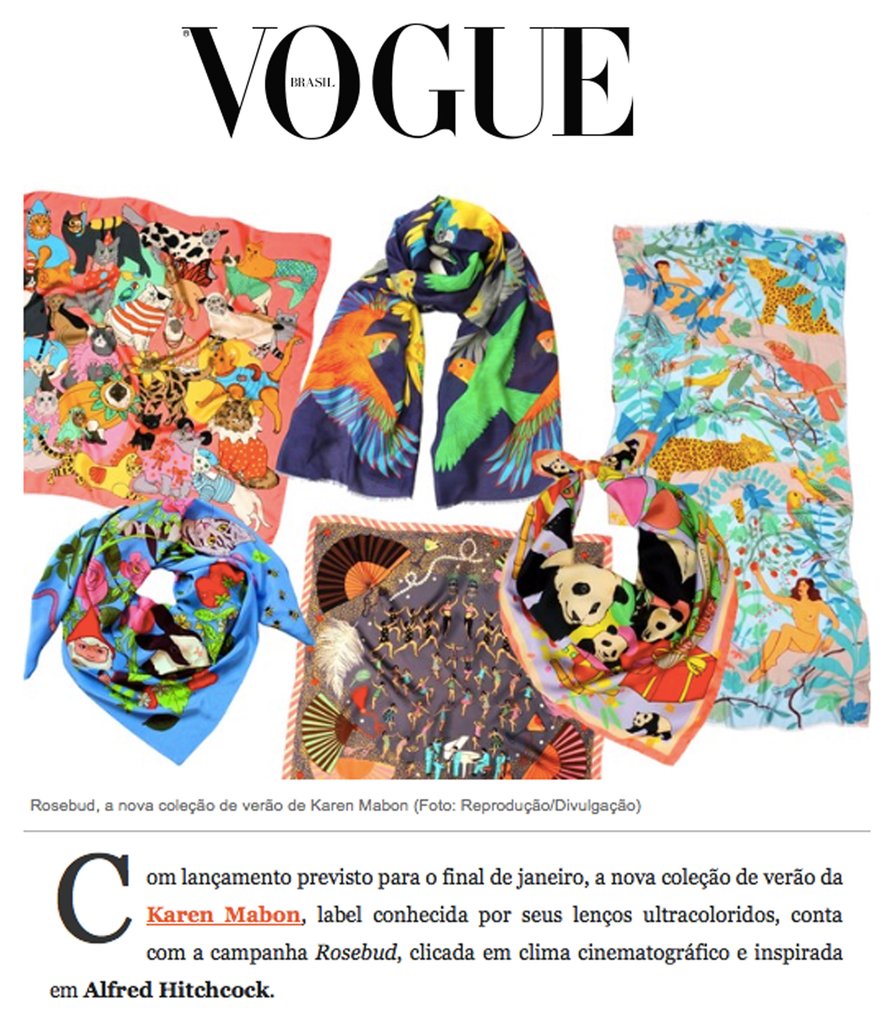 VOGUE BRASIL: Rosebud Collection