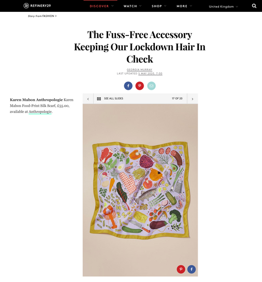 Refinery 29: The Fuss-Free Accessory Keeping Our Lockdown Hair In Check