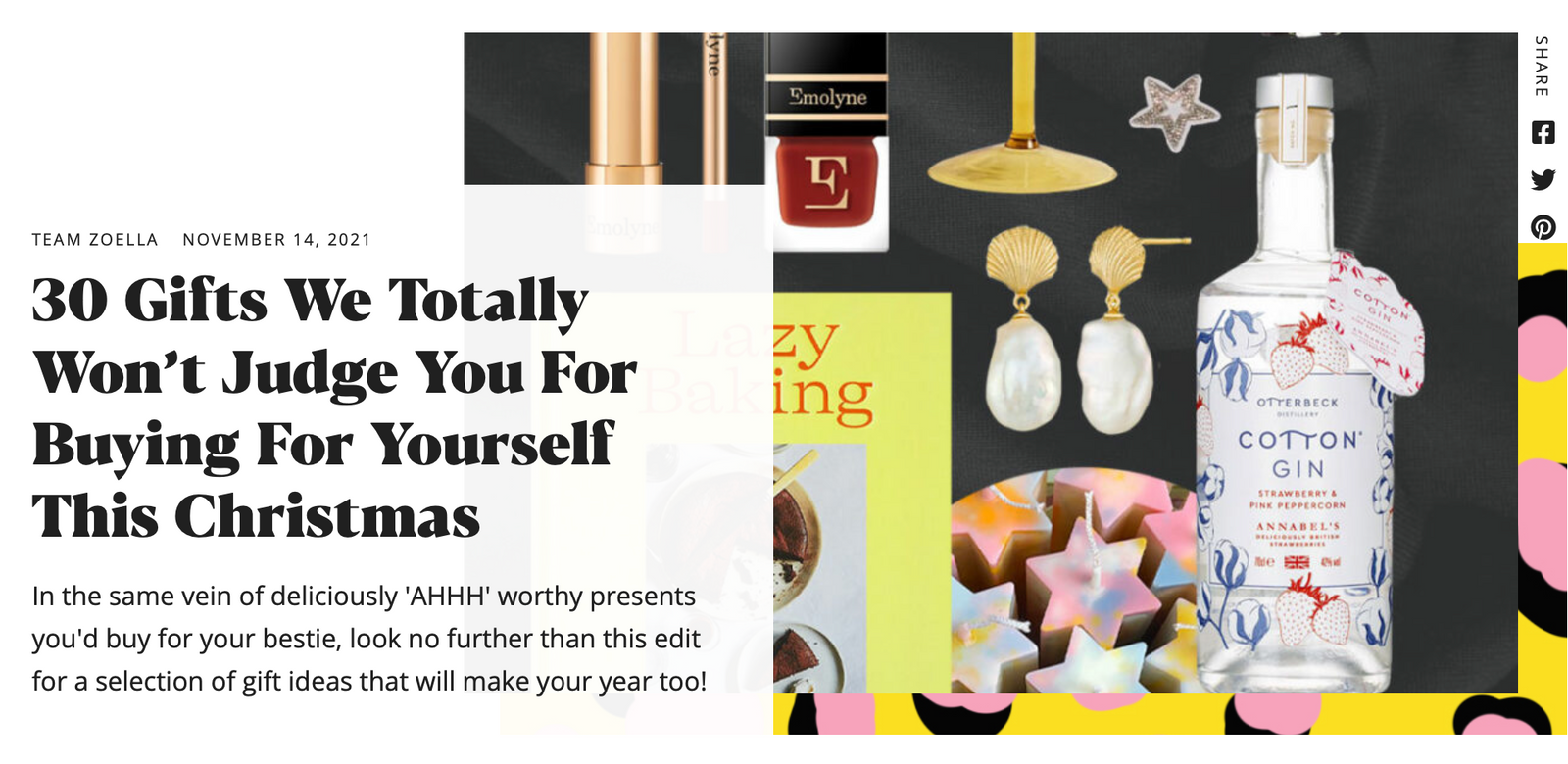 Zoella: 30 Gifts We Totally Won't Judge You For Buying For Yourself This Christmas