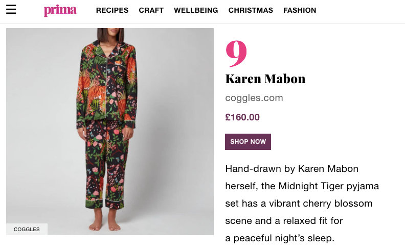 Prima - 10 Best Silk Pyjama Sets
