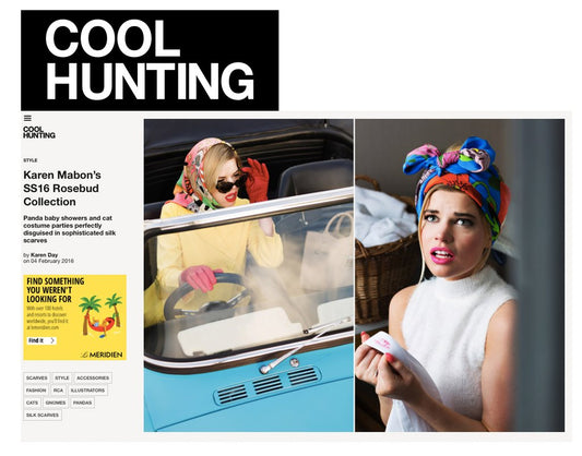 COOL HUNTING: Karen Mabon's SS16 Rosebud Collection