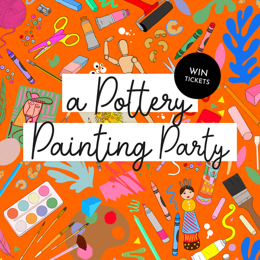 Join us for a Pottery Painting Party!