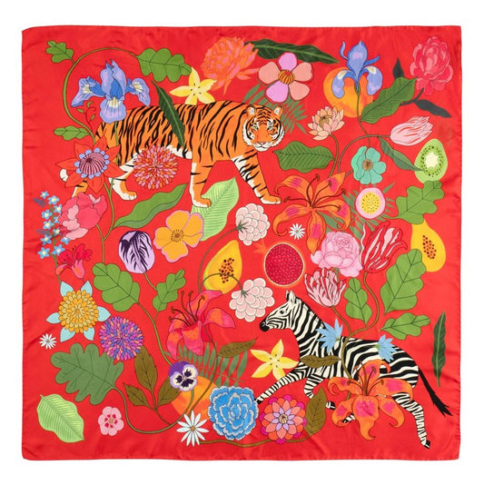 Behind the Print: Tiger Bouquet