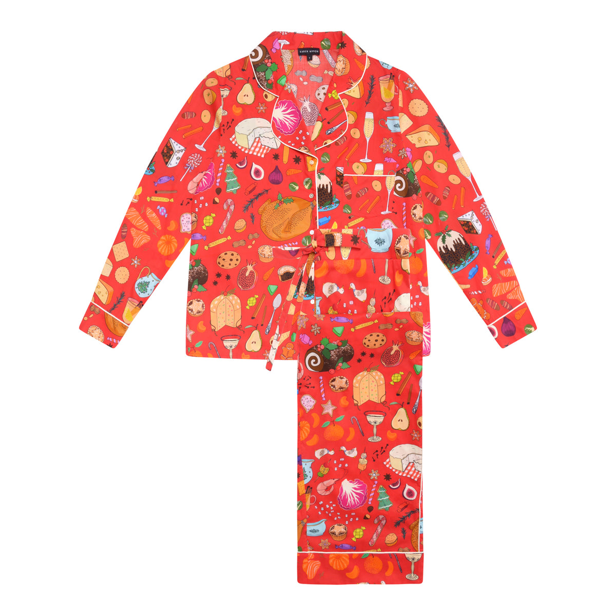 Holiday Feast Organic Cotton Pyjama Set SALE26