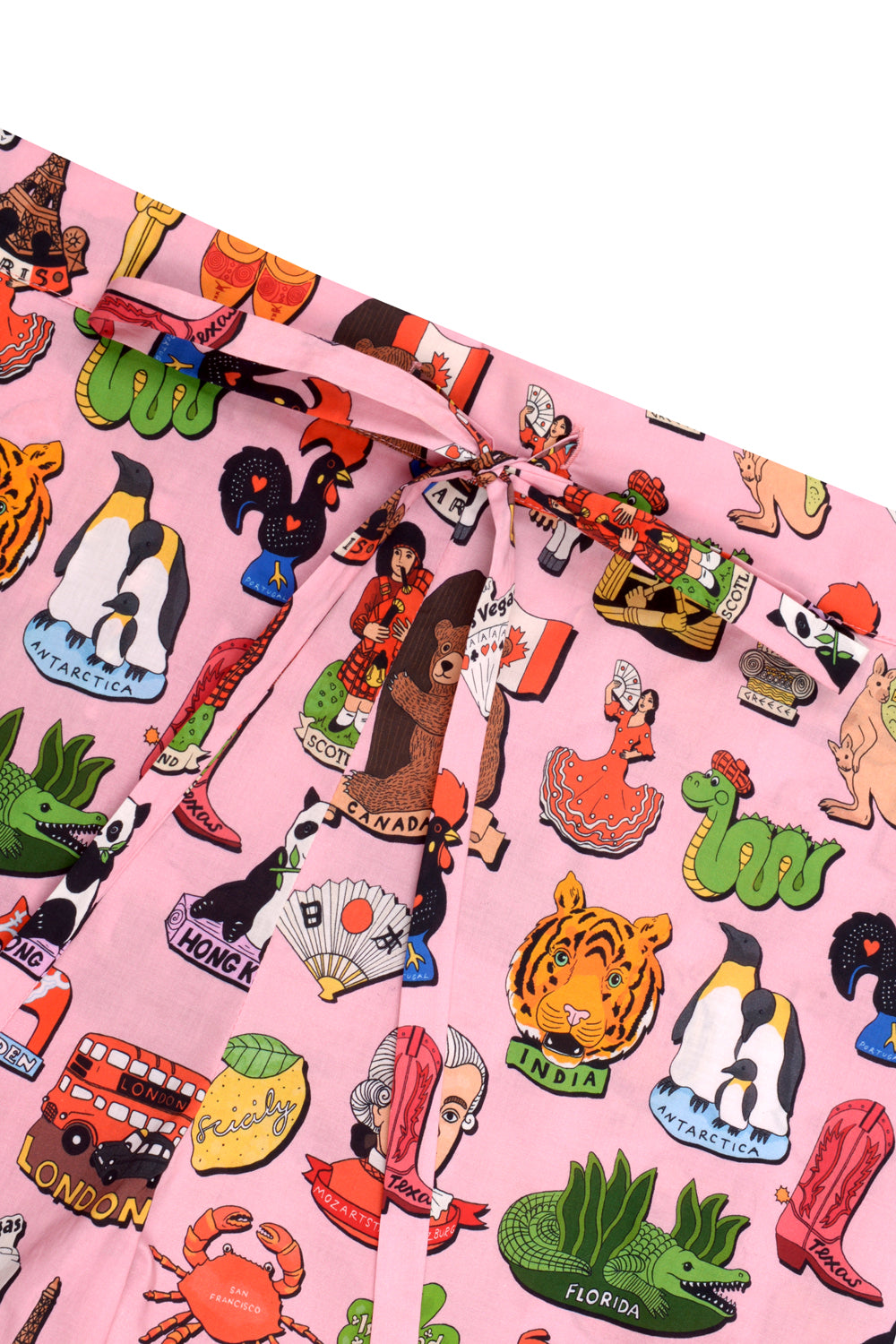 Fridge Magnets Organic Cotton Short Pyjama Set SALE26
