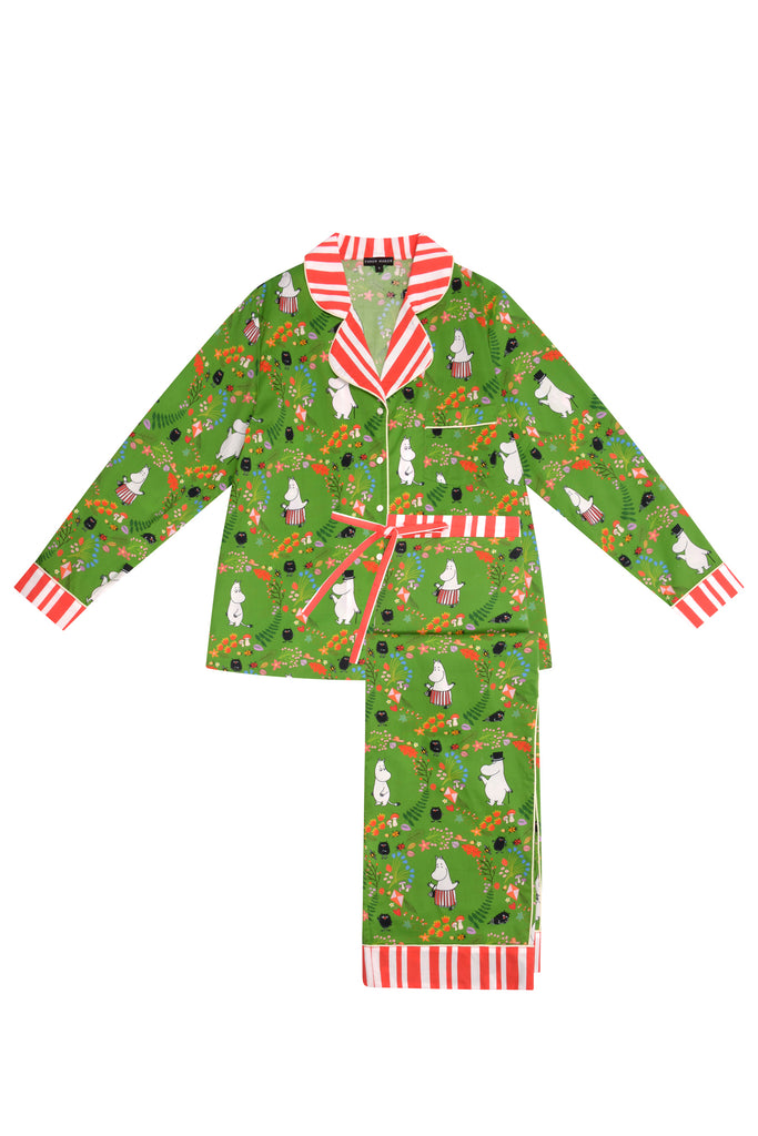 Karen Mabon x Moomin® Organic Cotton Pyjamas | Green