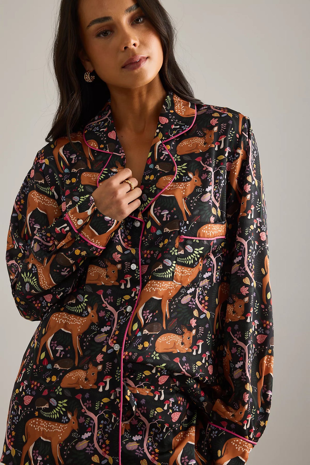 Flora and Fawns Classic Pyjama Set