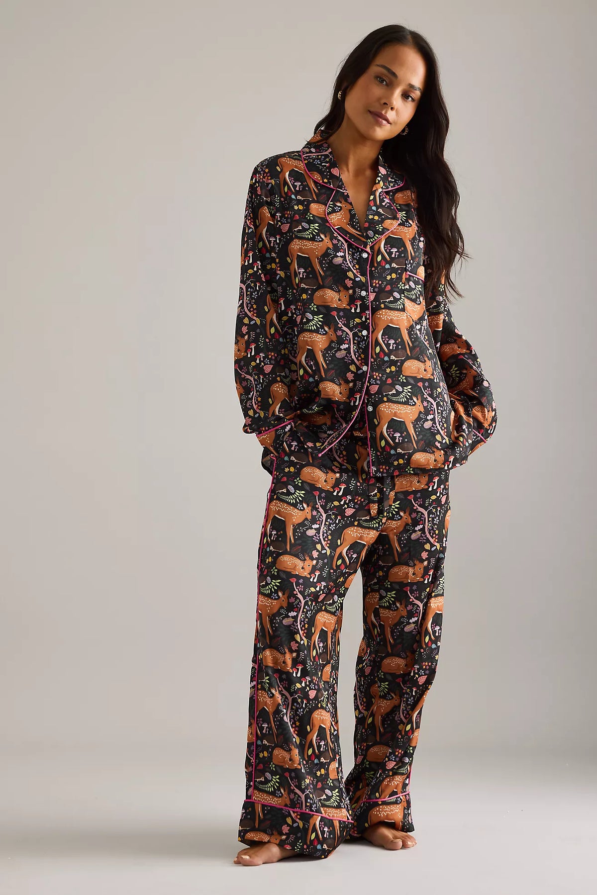 Flora and Fawns Classic Pyjama Set