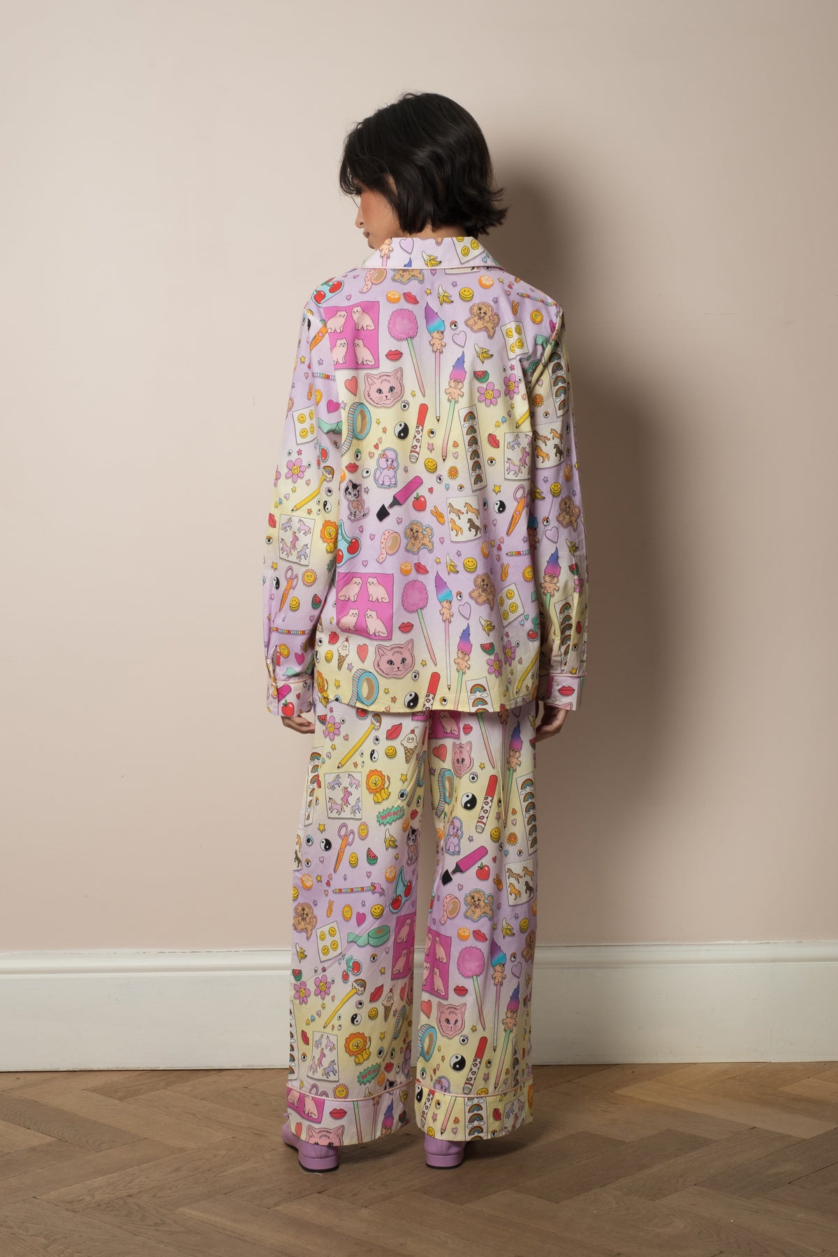 Women's Organic Cotton Pyjama Set | Stationery