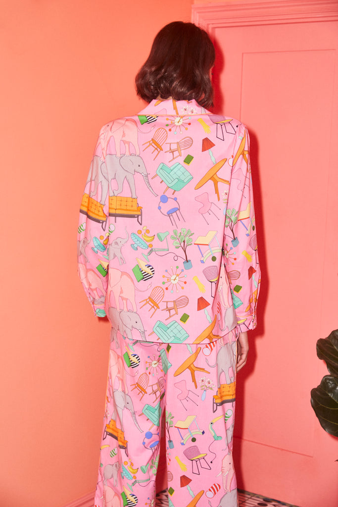 Elephant in the Room Organic Cotton Pyjama Set