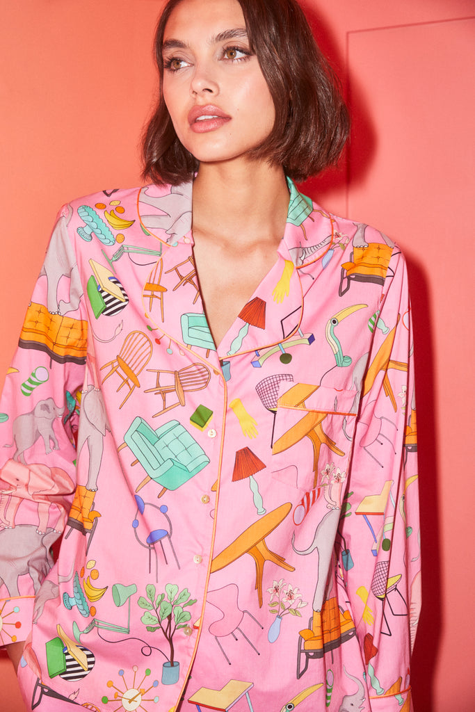 Elephant in the Room Organic Cotton Pyjama Set