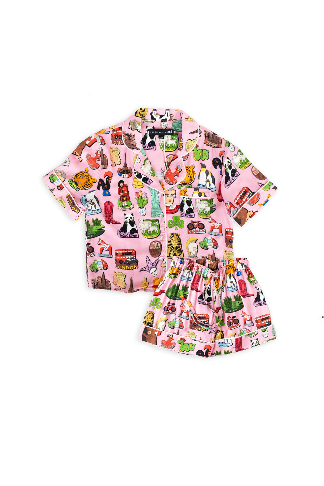 Fridge Magnet Short Kids Pyjama Set