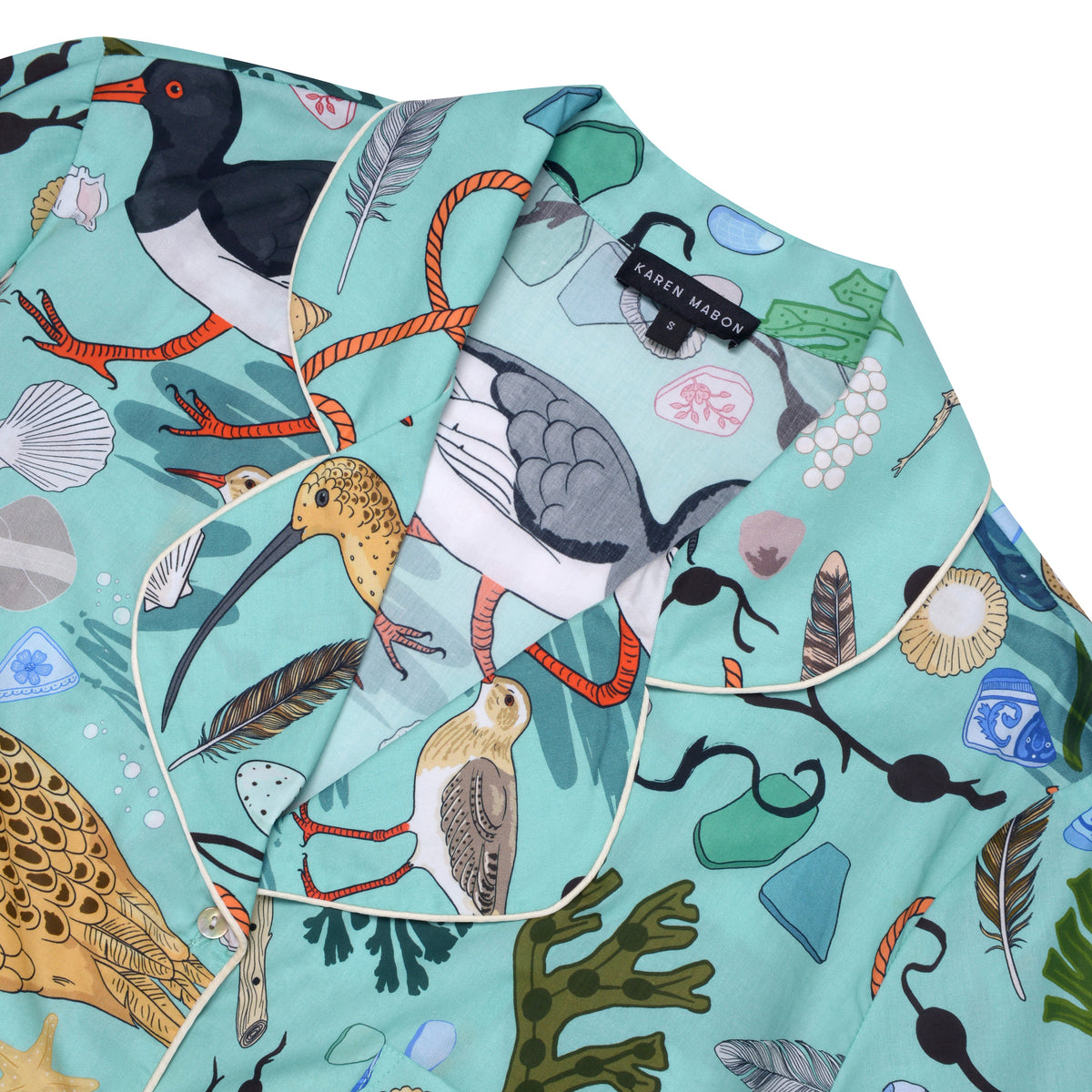 Sea Birds Organic Cotton Pyjama Set