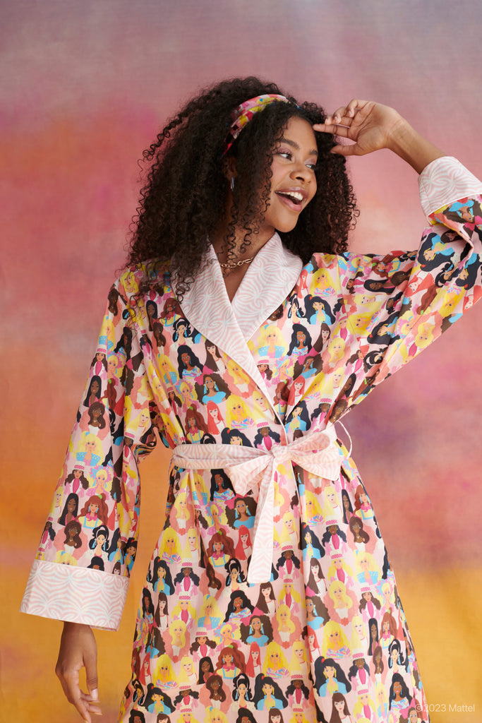 Barbie™ x Karen Mabon Barbie Archive Organic Cotton Robe