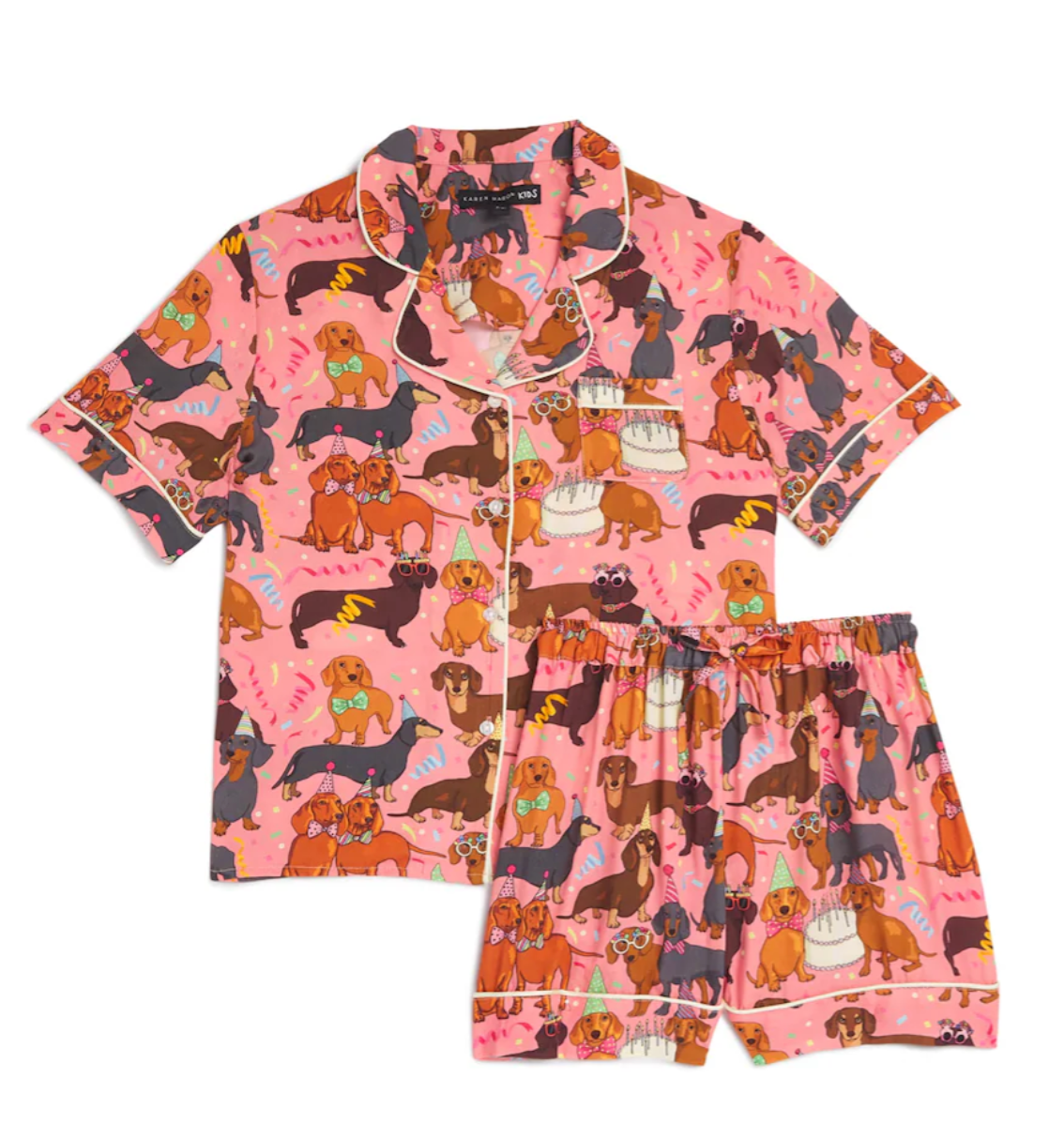 Hot dogs Short Kids Pyjama Set (BF AW25)