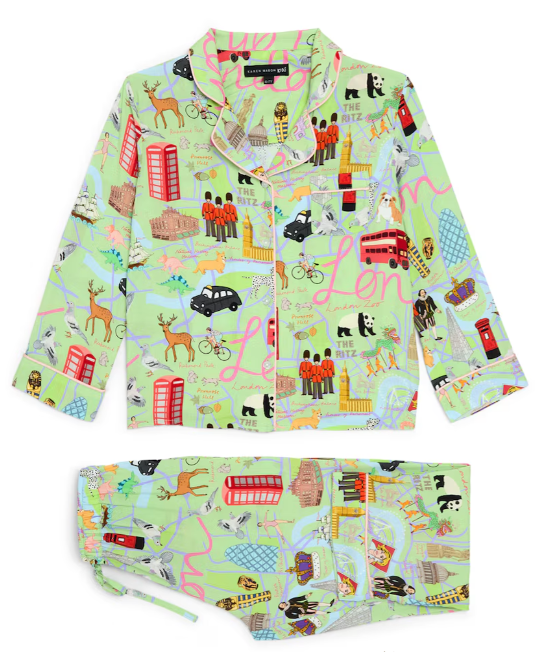 London Kids long Pyjama Set (BF AW25)
