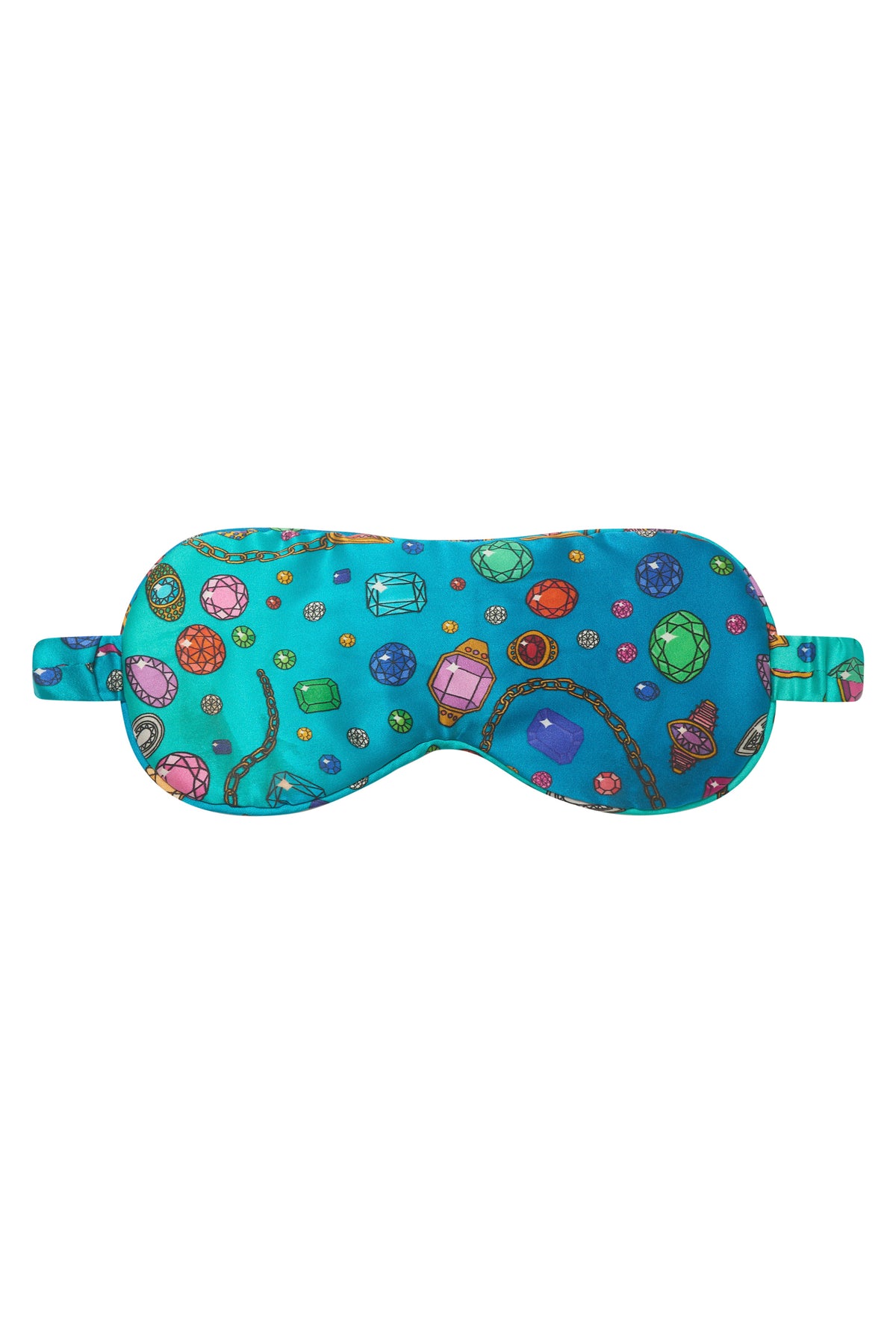 Bejewelled | Karen Mabon X Dinny Hall Silk Sleep Mask