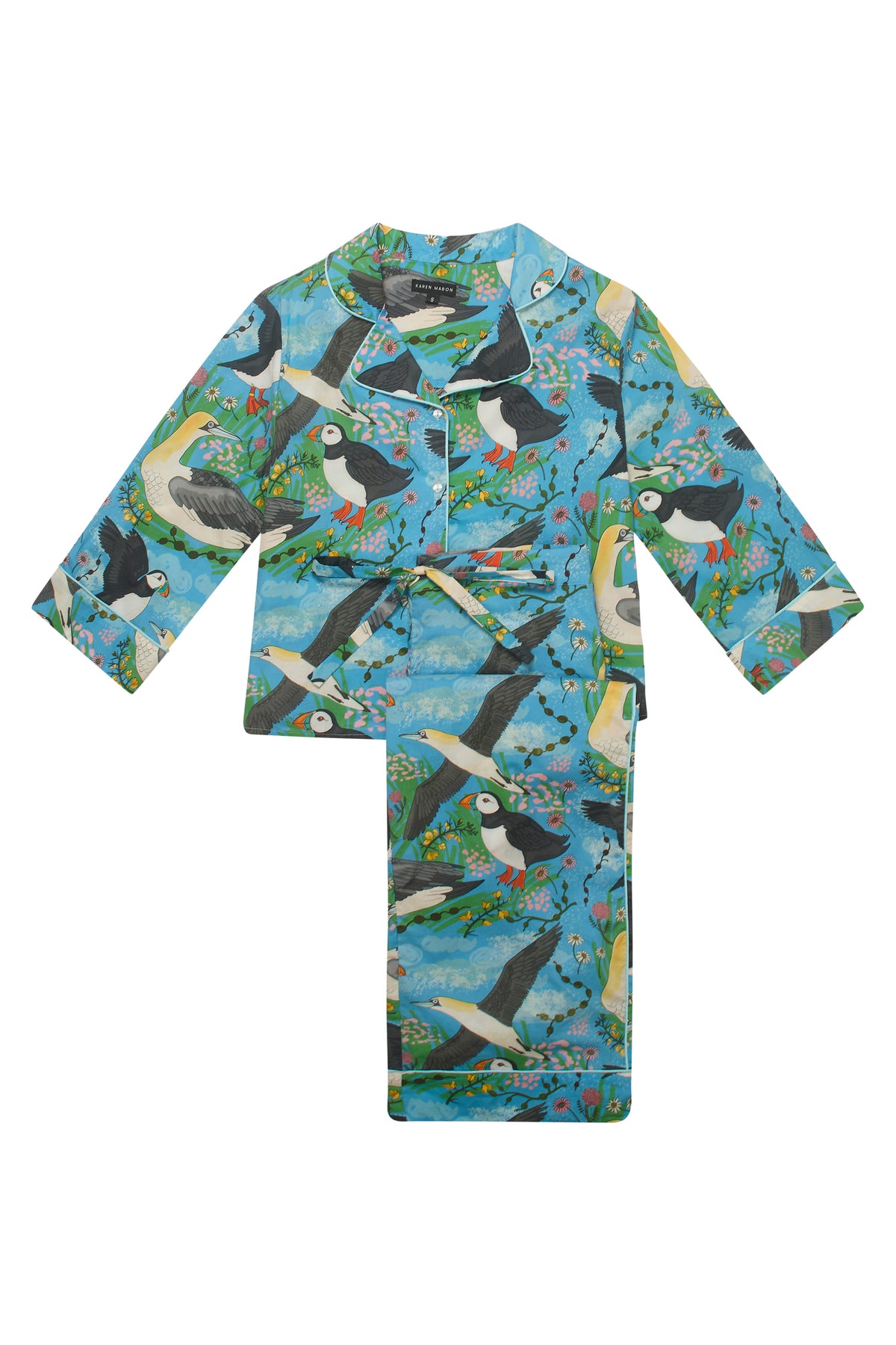 Cliff Edge Puffin Cotton Pyjama Set