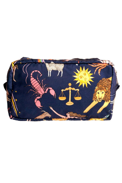 Wash Bag | Zodiac | Small Makeup & Cosmetic Bag | Karen Mabon