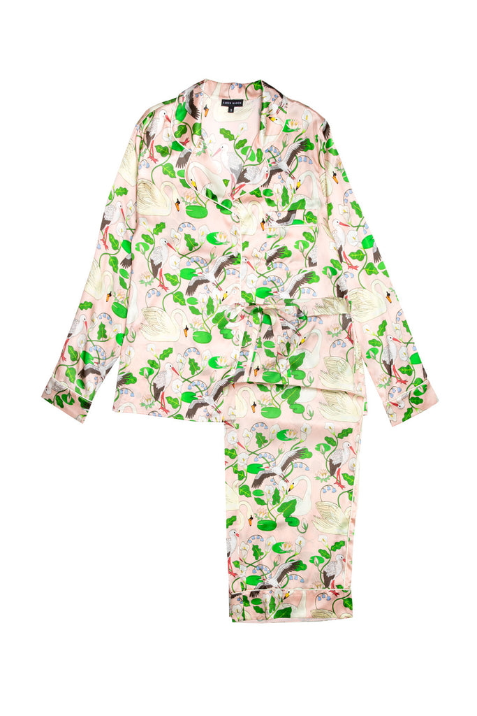 Botanical Gardens Silk Pyjama Set
