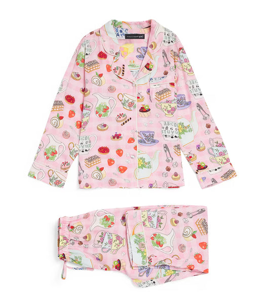 Kids Pyjama Set | Summer Picnic | Long Sleeve | Karen Mabon