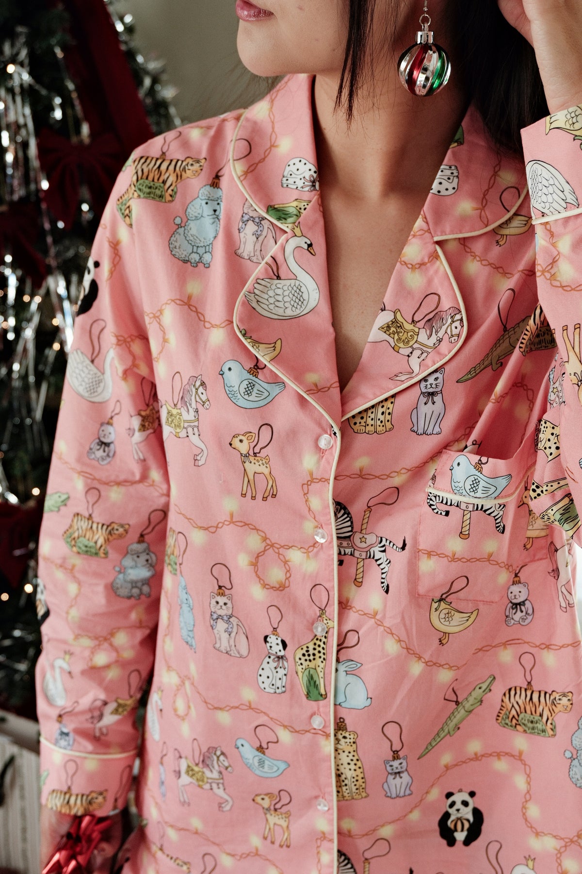 Animal Lights print detail