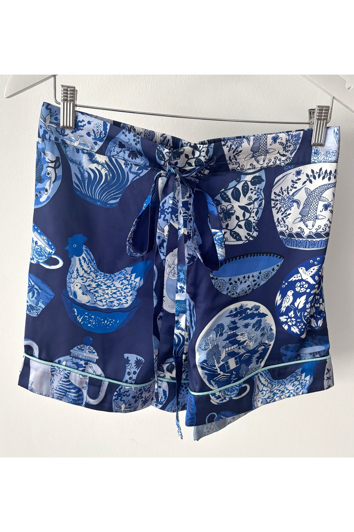 Pottery Short Sleeve Satin Pyjama Set SALE26