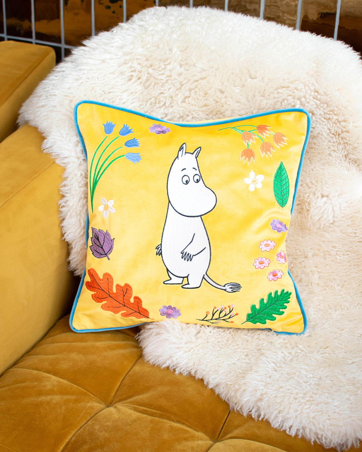 Karen Mabon x Moomin® Moomintroll Cushion Cover