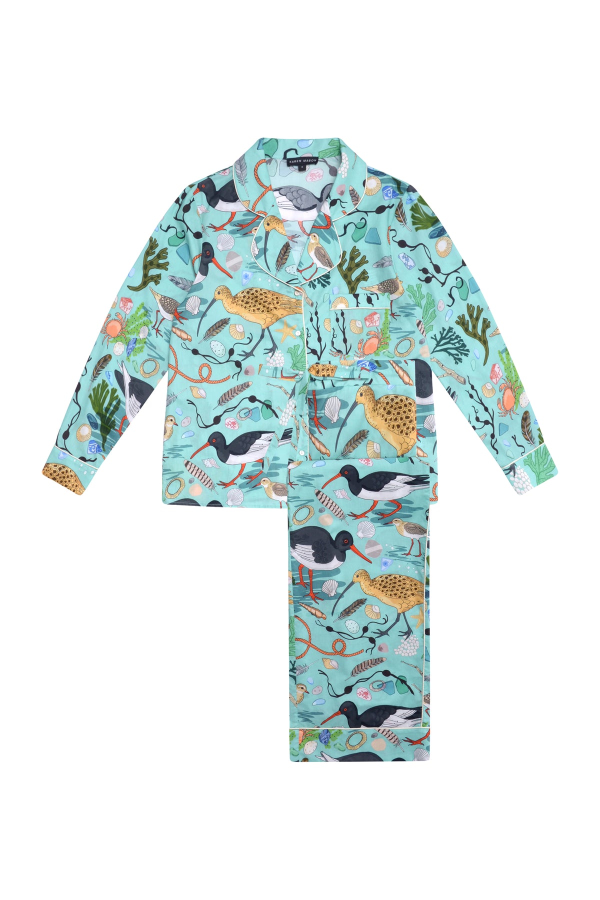 Sea Birds Organic Cotton Pyjama Set