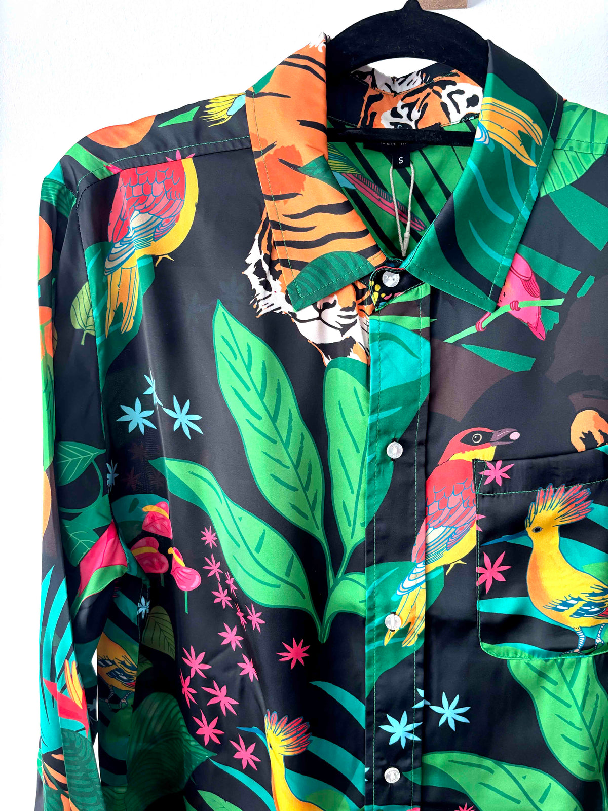 Women's Satin Pyjama Set | Tiger Tiger