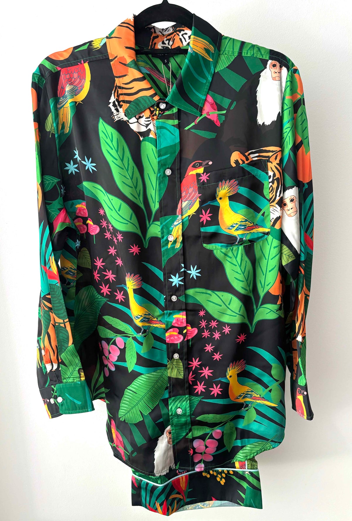 Tiger Tiger Satin Pyjama Set SALE26