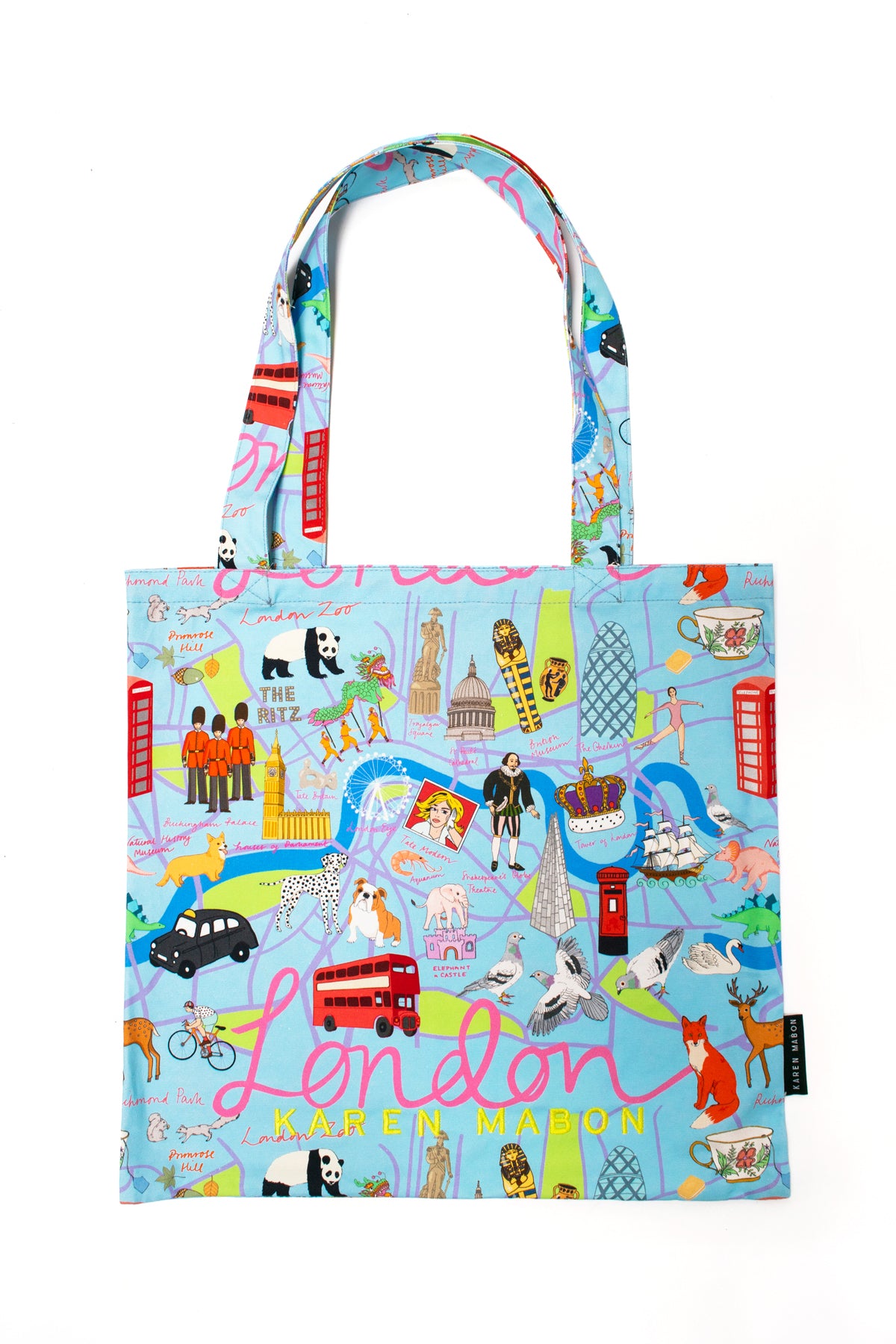 London Blue Tote Bag
