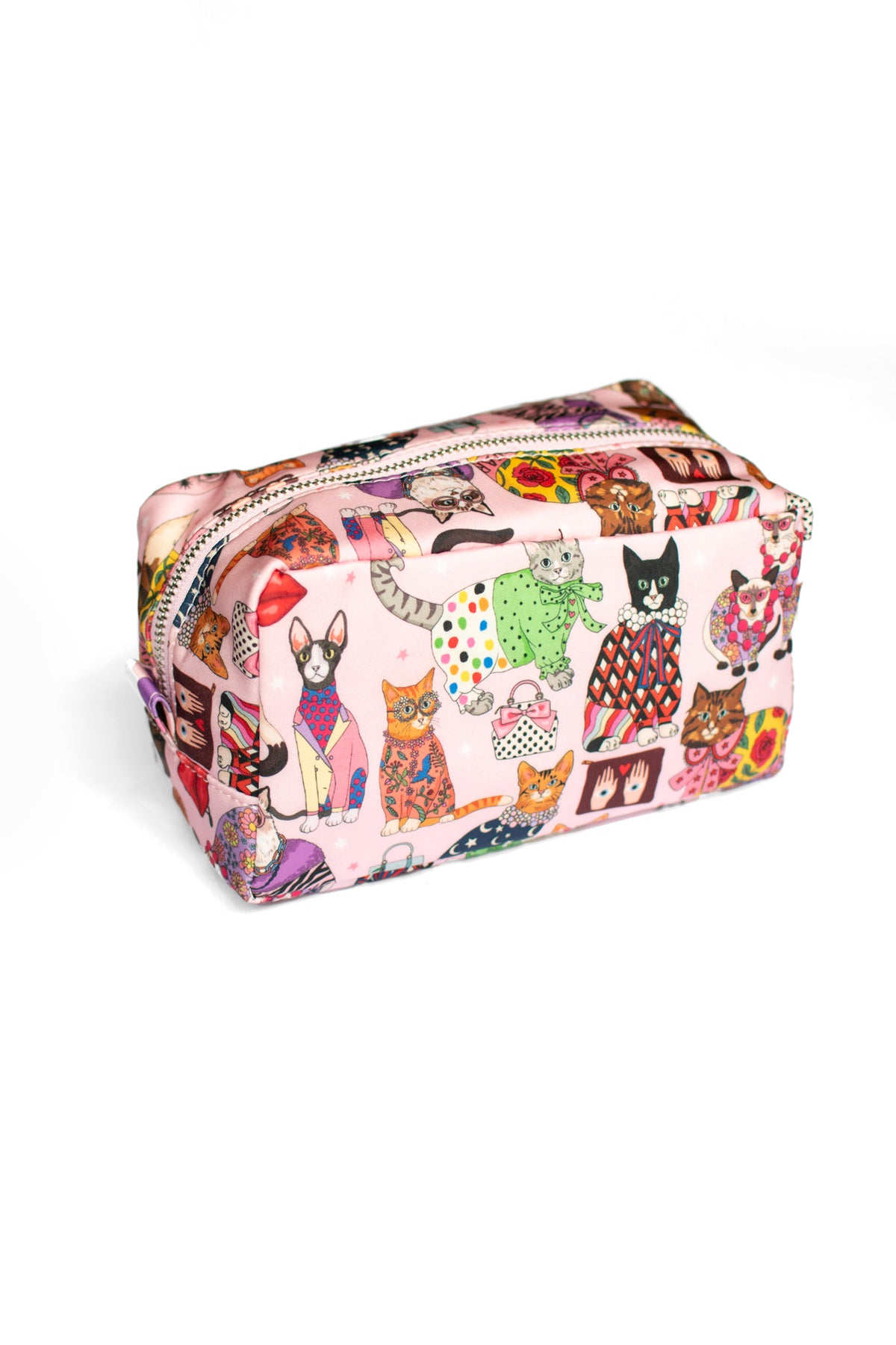 Fashion Cats Small Wash Bag