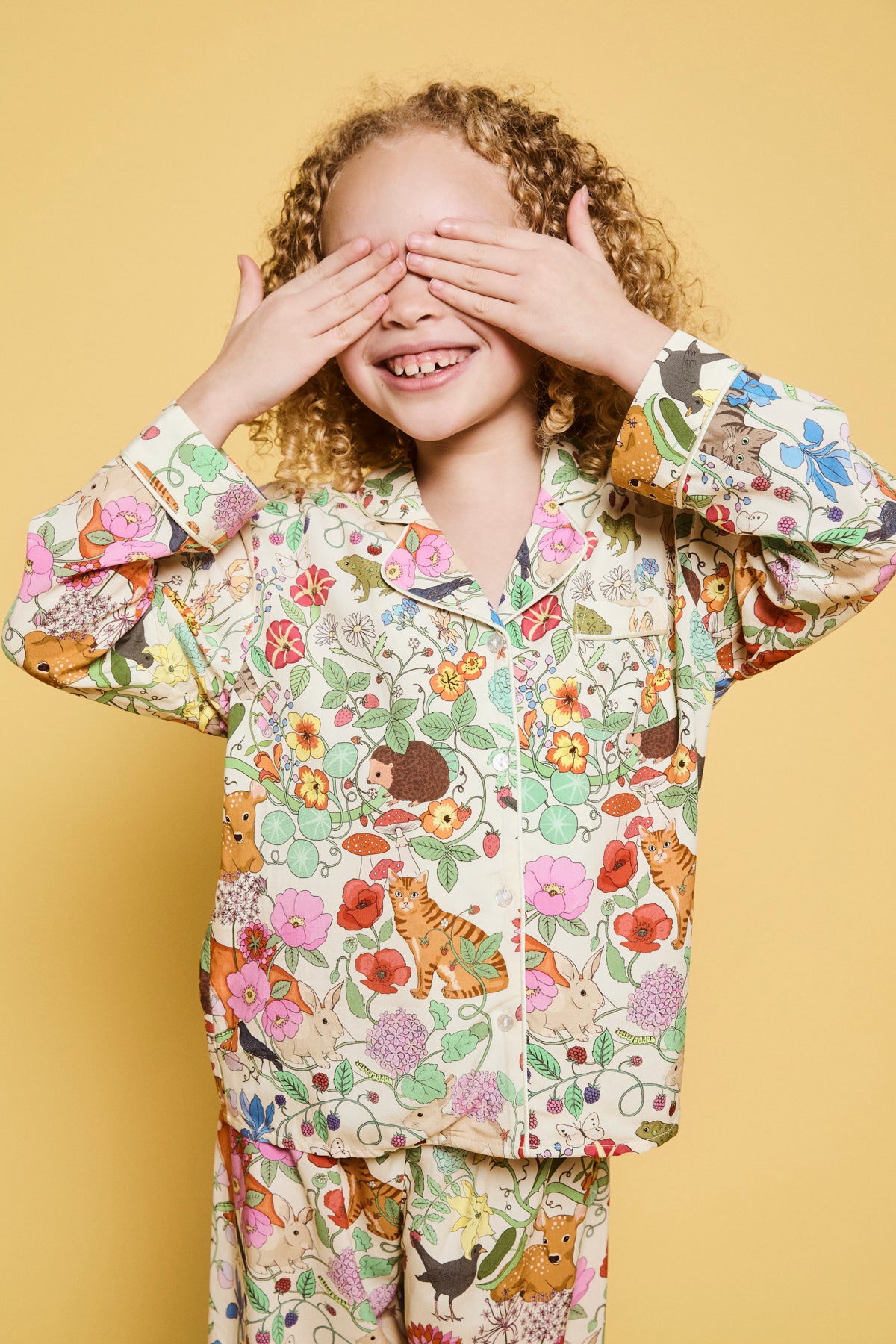 Kids summer garden pyjamas 6-7 SALE26