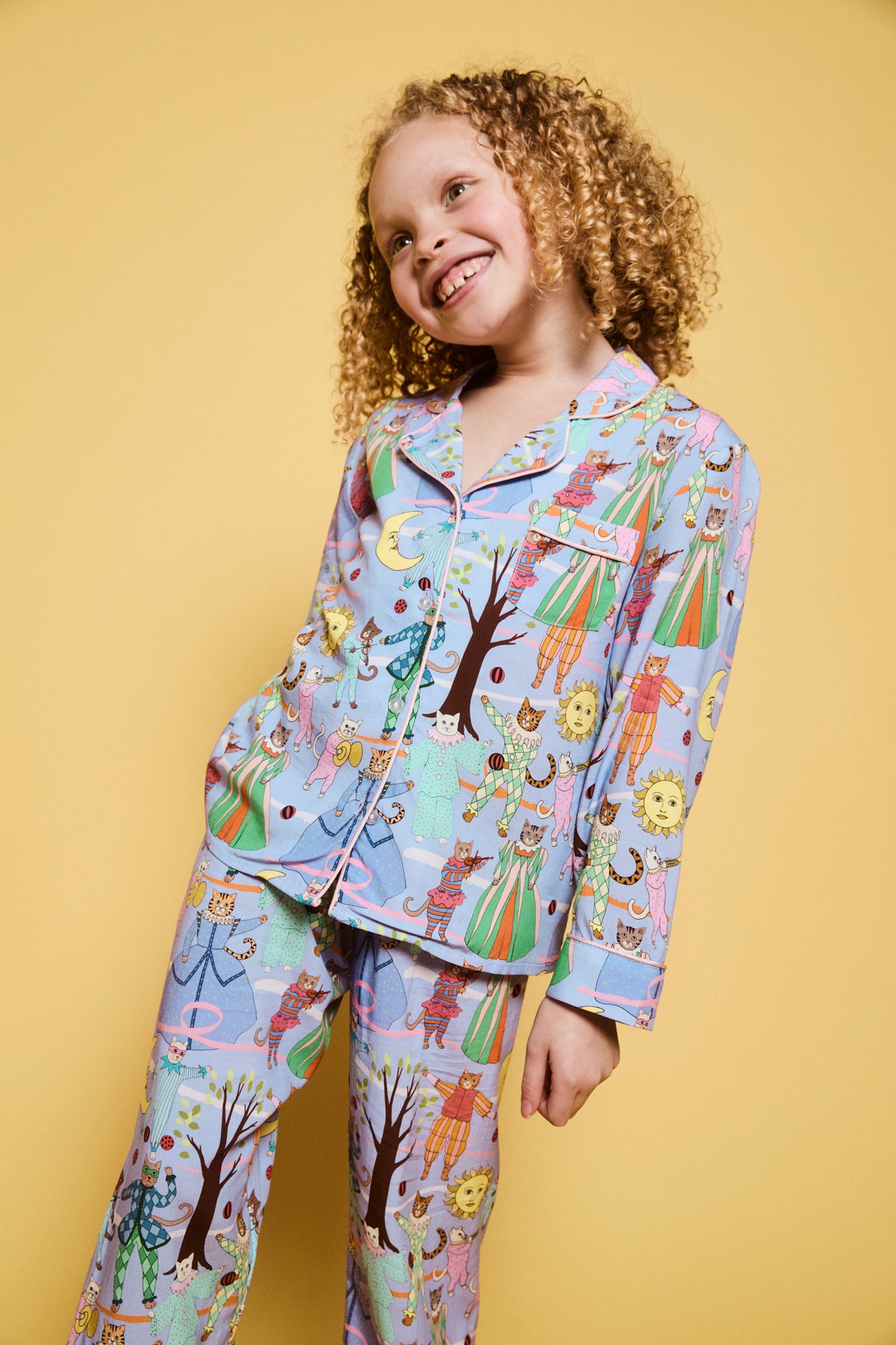 Cat opera lilac, kids size 6-7 SALE26
