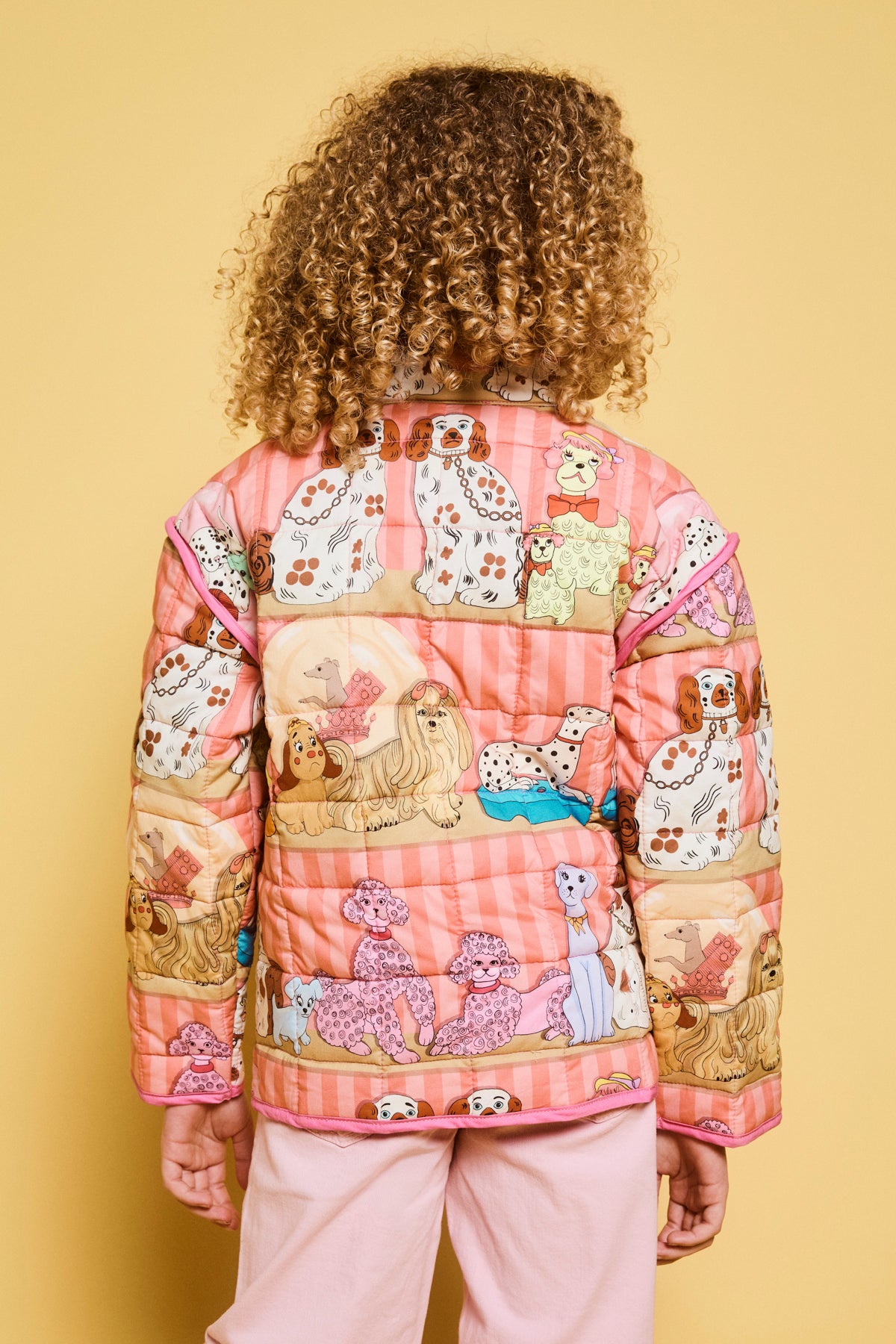Dog Collector | Kids Cotton Quilted Jacket