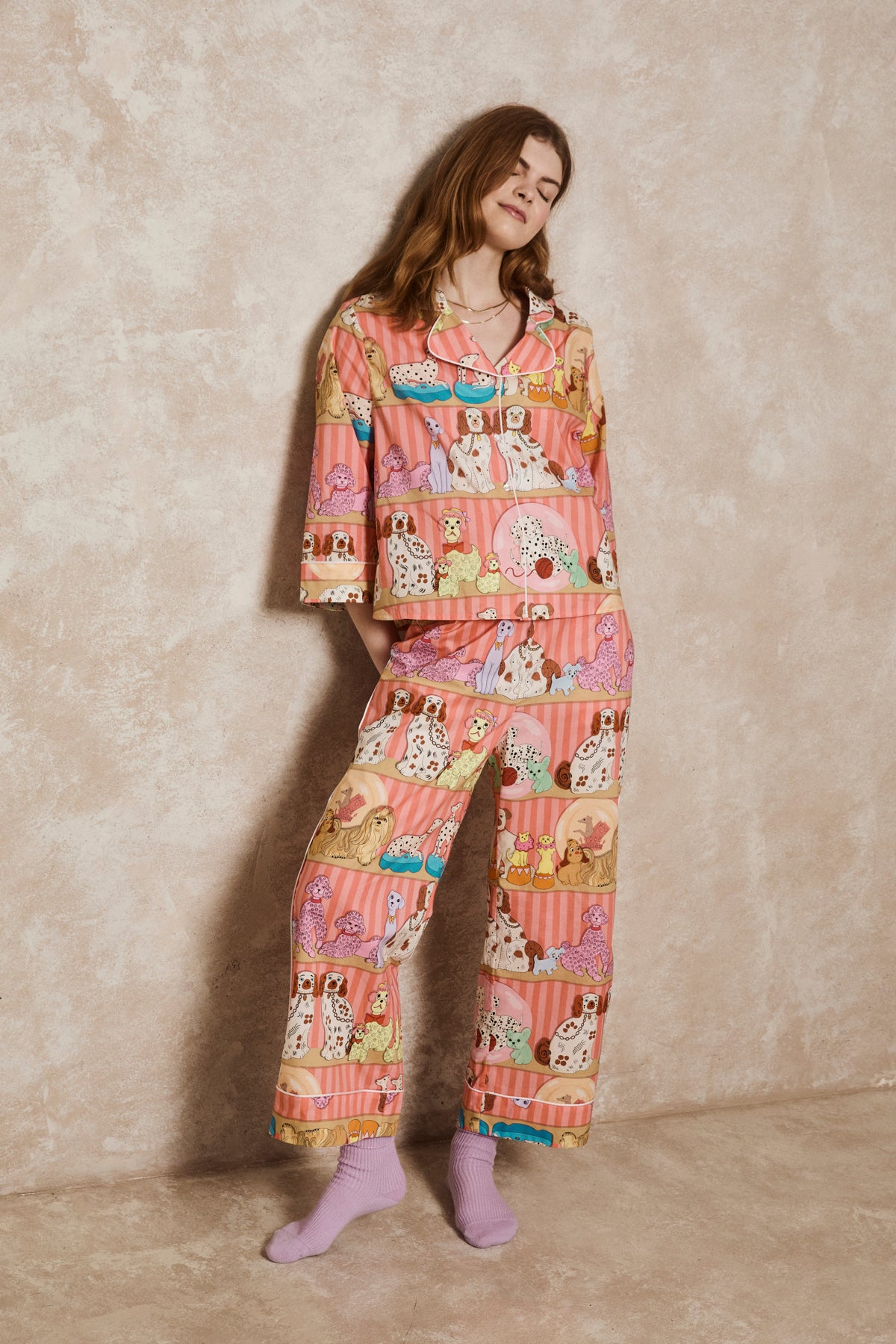 Dog Collector Cotton Pyjama Set