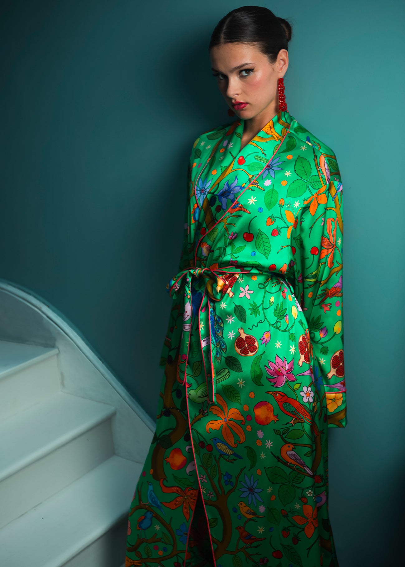Karen Mabon Tree of Life Green Robe
