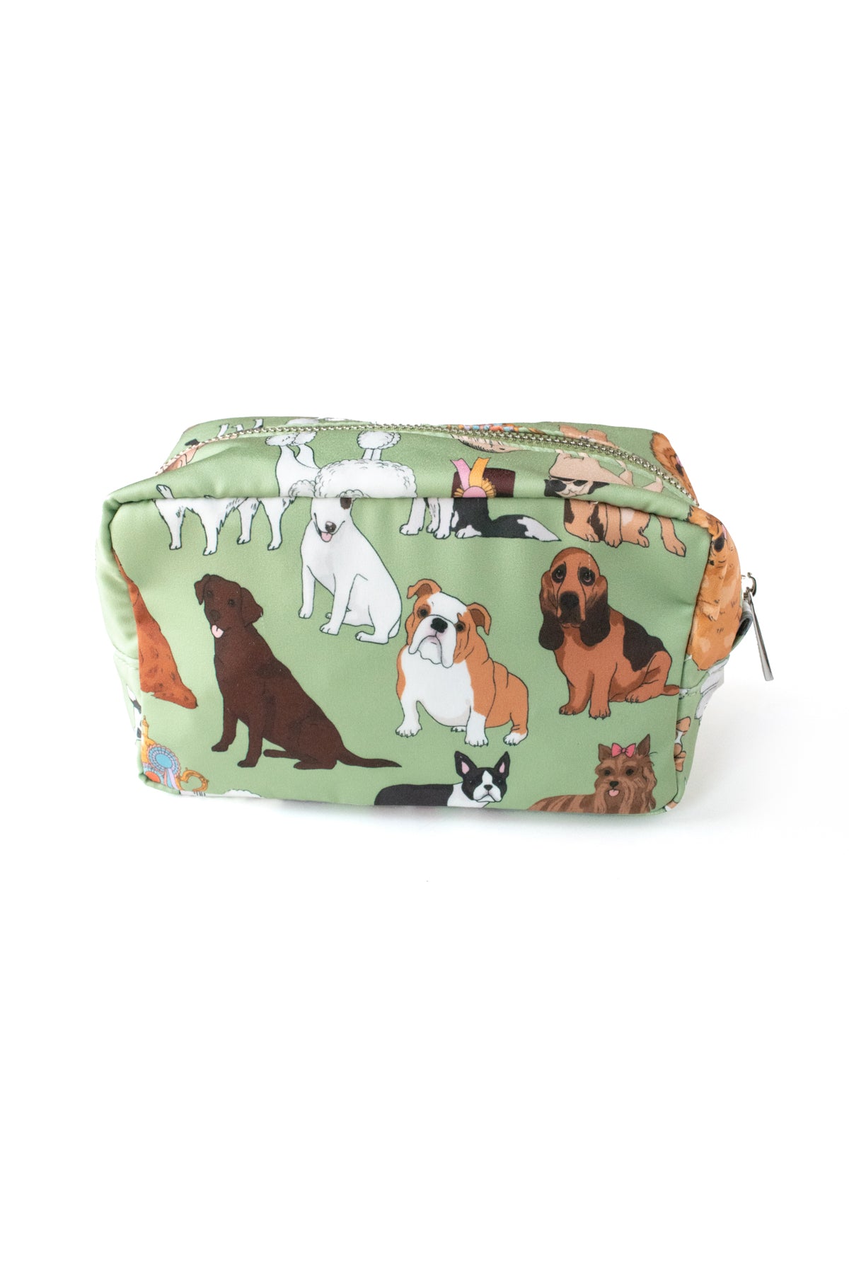 Wash Bag | Crufts | Dog Print Makeup Bag | Small | Karen Mabon