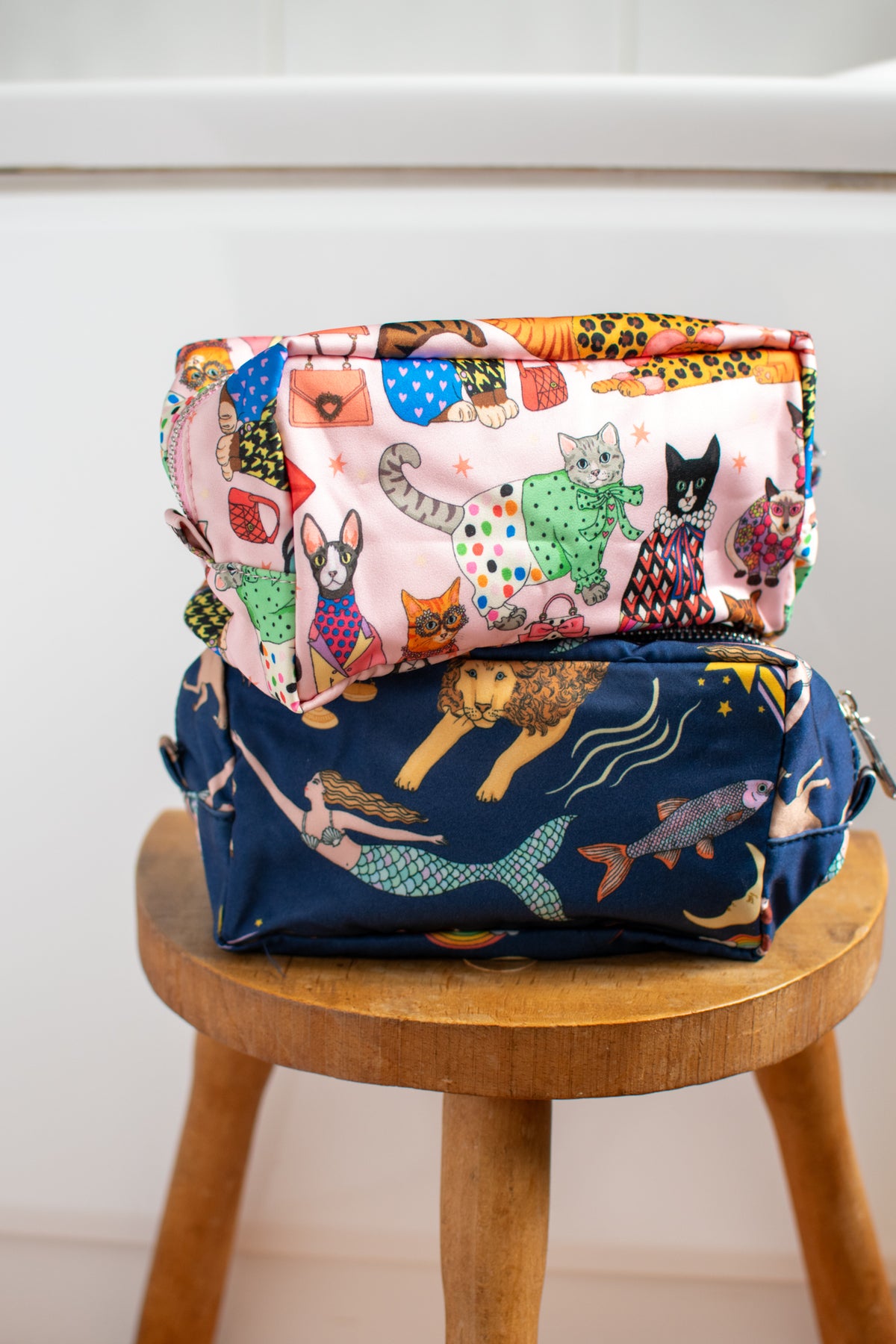 Fashion Cats Small Washbag SALE26