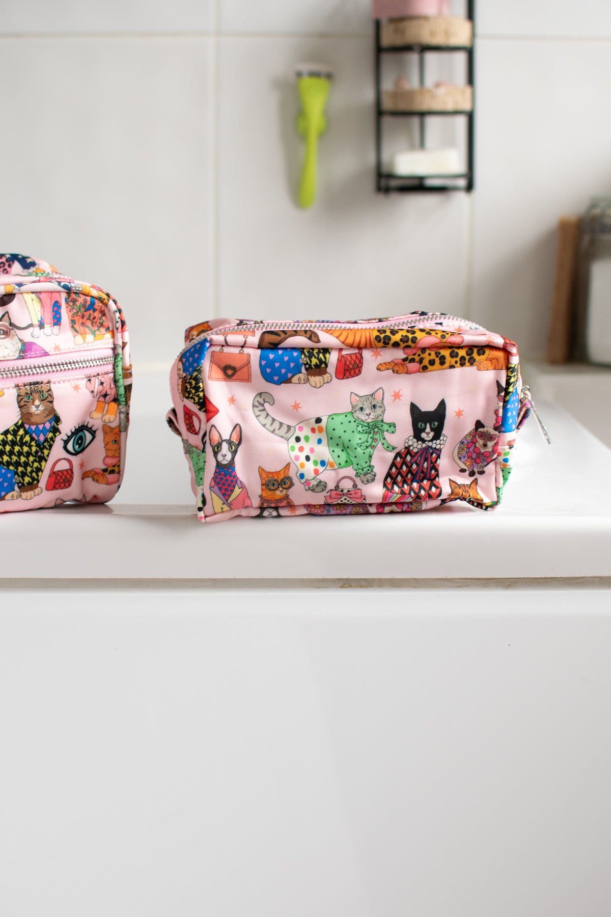 Fashion Cats Small Washbag SALE26