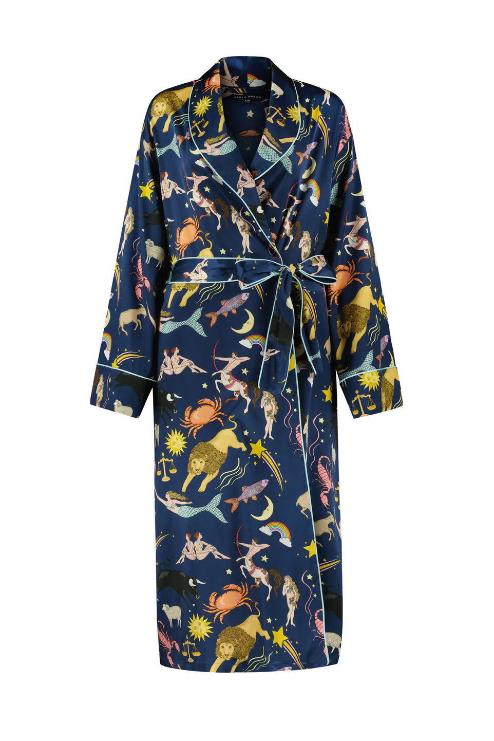 Zodiac Silk Robe - Karen Mabon Ltd
