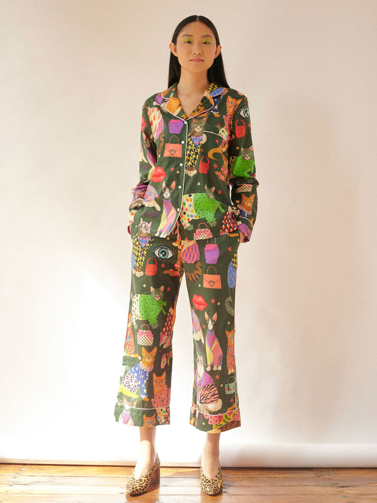 Fashion Cats Organic Cotton Pyjama Set