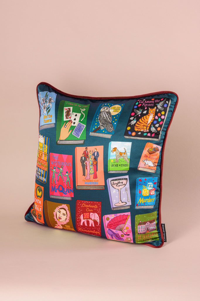 Official Agatha Christie: Queen of Crime Cushion Cover