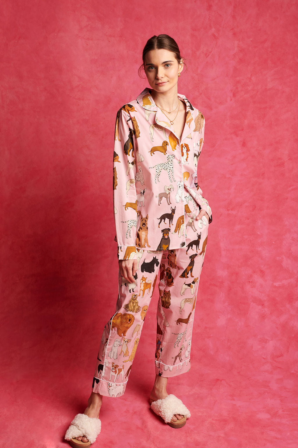 Crufts Cotton Pyjama Set