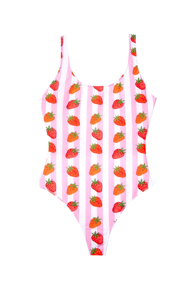Strawberries & Cream Swimsuit
