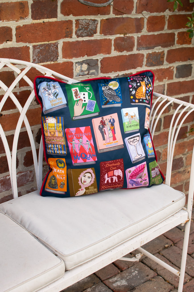 Official Agatha Christie: Queen of Crime Cushion Cover